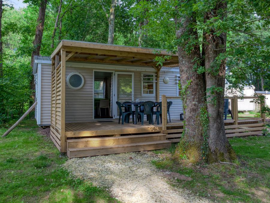 Mobilhome 6 personnes - Mobil-Home Standard 30m² Trémolat - 3 chambres + Terrasse semi-couverte 6 pers 7