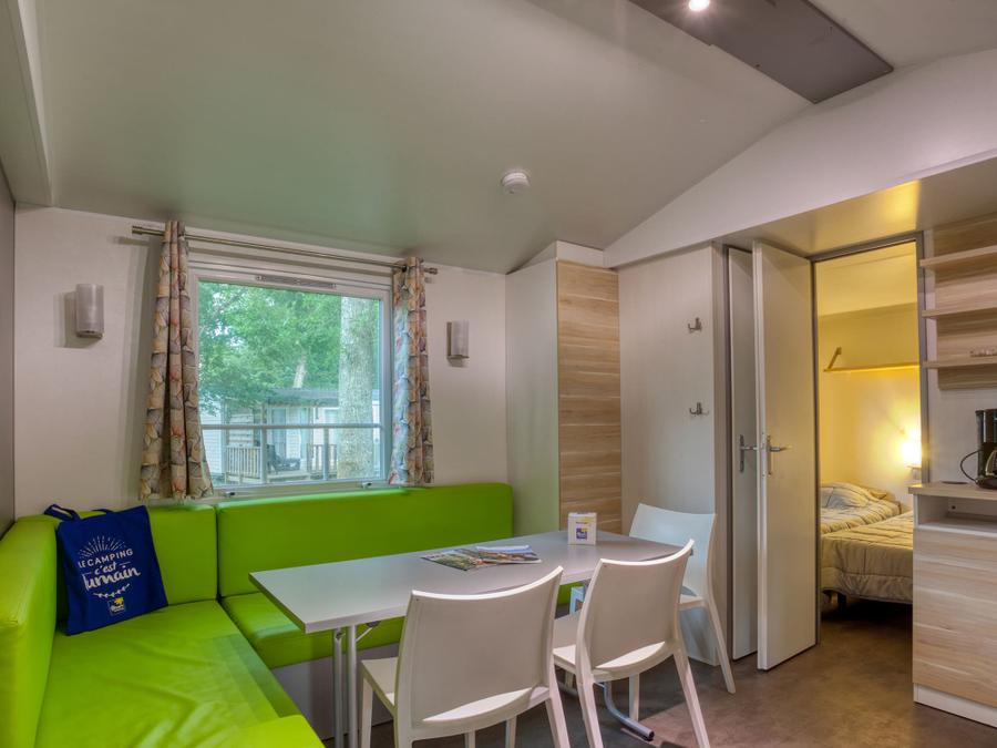 Mobilhome 6 personnes - Mobil-Home Standard 30m² Trémolat - 3 chambres + Terrasse semi-couverte 6 pers 9