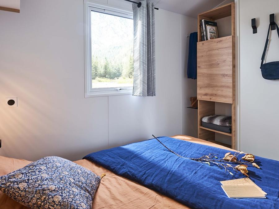 Mobilhome 6 personnes - Mobil-Home Premium 33m² Bahia - 3 chambres + terrasse semi-couverte + LV + TV + CLIM 6 pers 2
