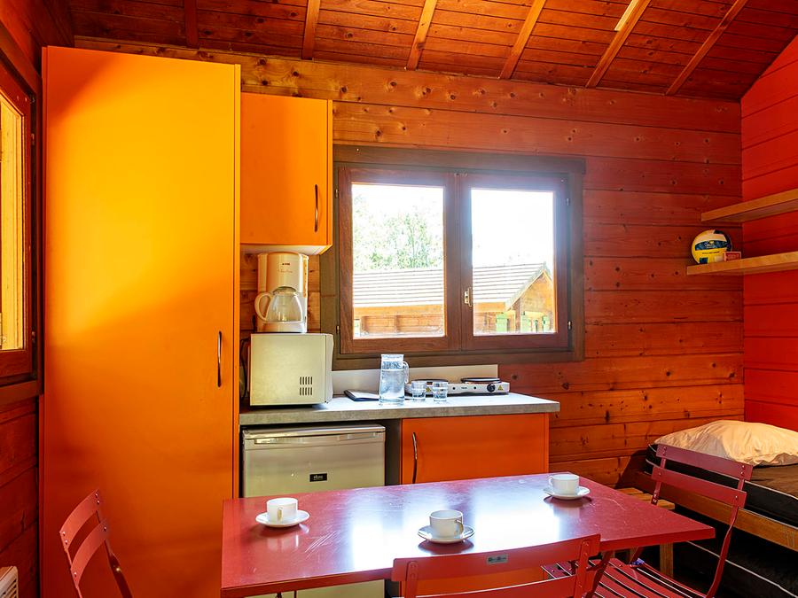 Chalet 4 personnes - Ecolodge bois (sans sanitaires) 8