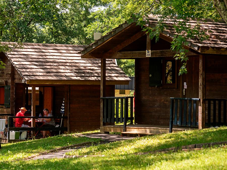 Chalet 4 personnes - Ecolodge bois (sans sanitaires) 6