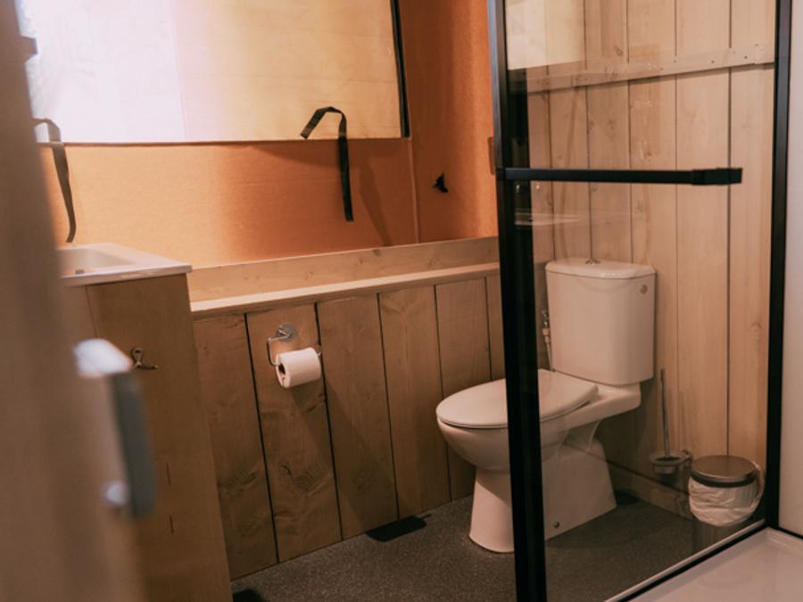 Tente en toile et en bois 5 personnes - Glamping Safari 6