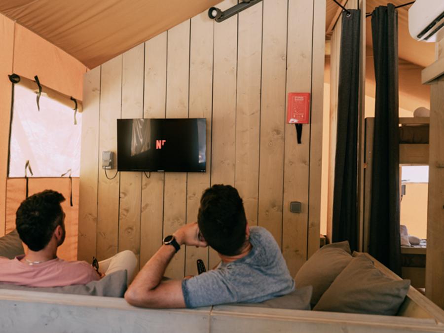 Tente en toile et en bois 5 personnes - Glamping Safari 8