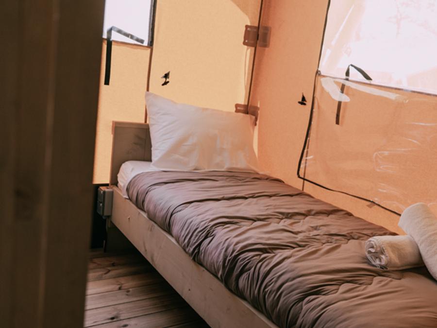 Tente en toile et en bois 5 personnes - Glamping Safari 5