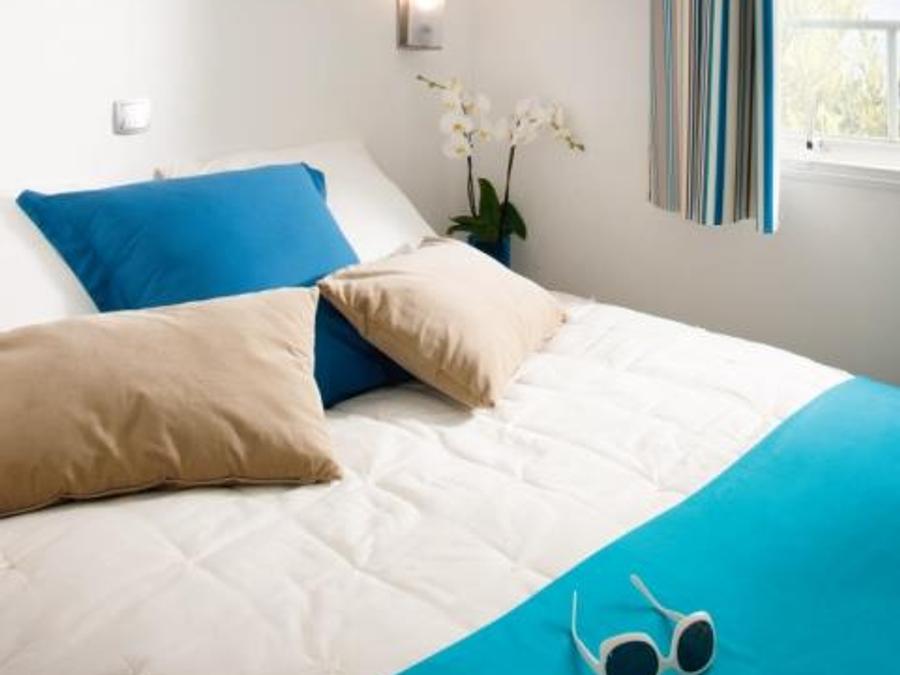 Mobilhome 4 personnes - Mobil-Home CONFORT 27,5m² (2 chambres) + TV + terrasse semi-couverte | 4 personnes 2