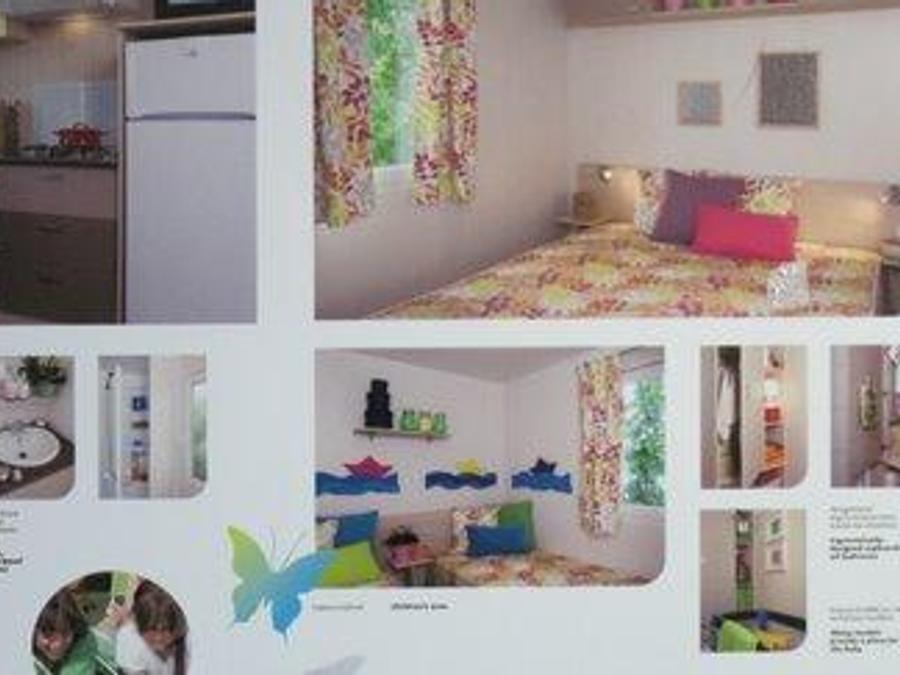 Mobilhome 6 personnes - 3 chambres, 32m² + clim 3