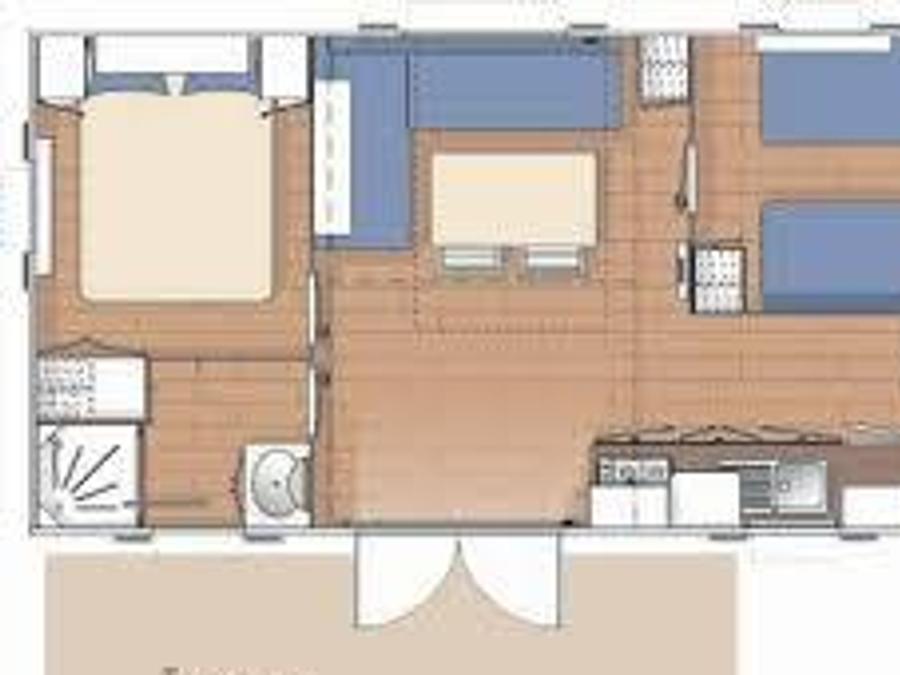 Mobilhome 4 personnes - O'HARA 734 4