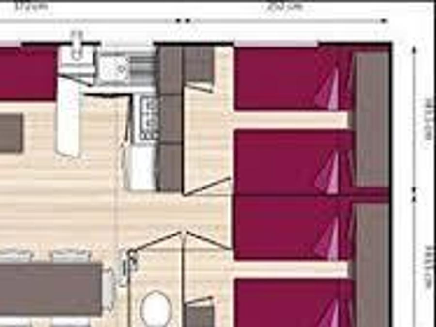 Mobilhome 6 personnes - O'hara 834 0