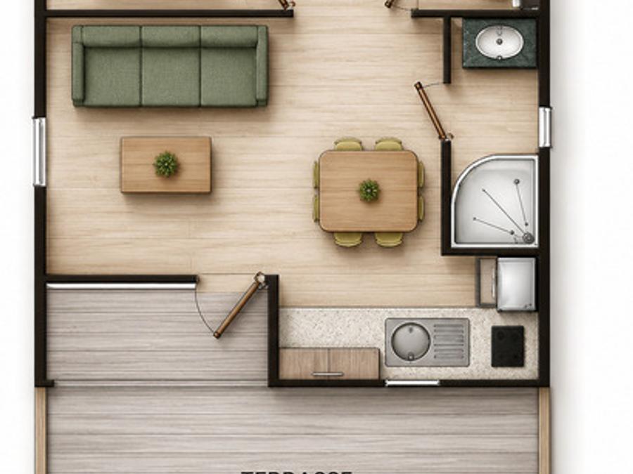 Chalet 4 personnes - CLR 12