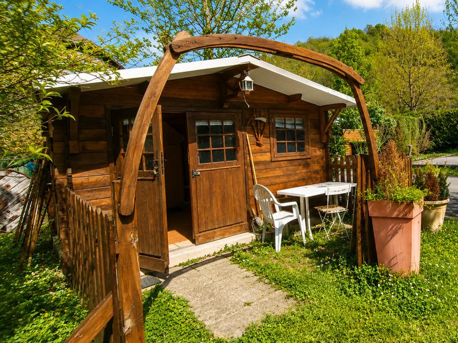 Chalet 2 personnes - Petit Chalet bois dortoir (sans cuisine, ni eau) 1