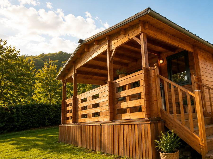 Chalet 5 personnes - Chalet bois Noe 14
