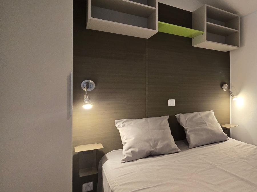 Mobilhome 4 personnes - Mobil-home MALAGA Confort avec terrasse intégrée 8 m² 4 pers 10