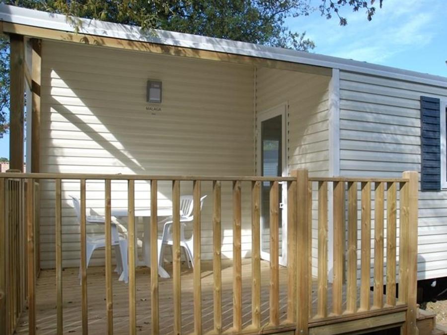 Mobilhome 4 personnes - Mobil-home MALAGA Confort avec terrasse intégrée 8 m² 4 pers 1