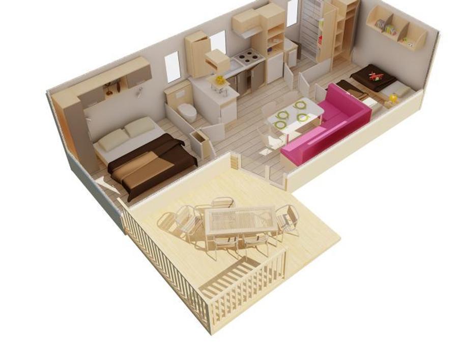 Mobilhome 4 personnes - AQUAREV 5