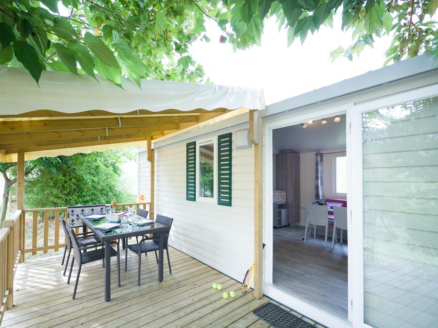 Mobilhome 4 personnes - cottage 2 chambres 2 sdb 0
