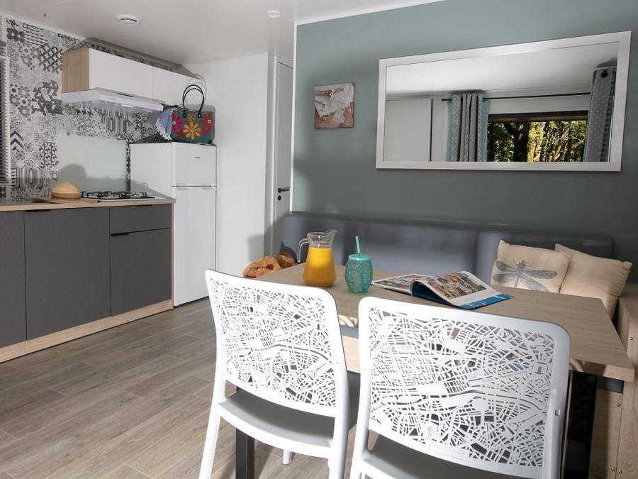 Mobilhome 4 personnes - Confort Padirac - 2 chambres - TV 1
