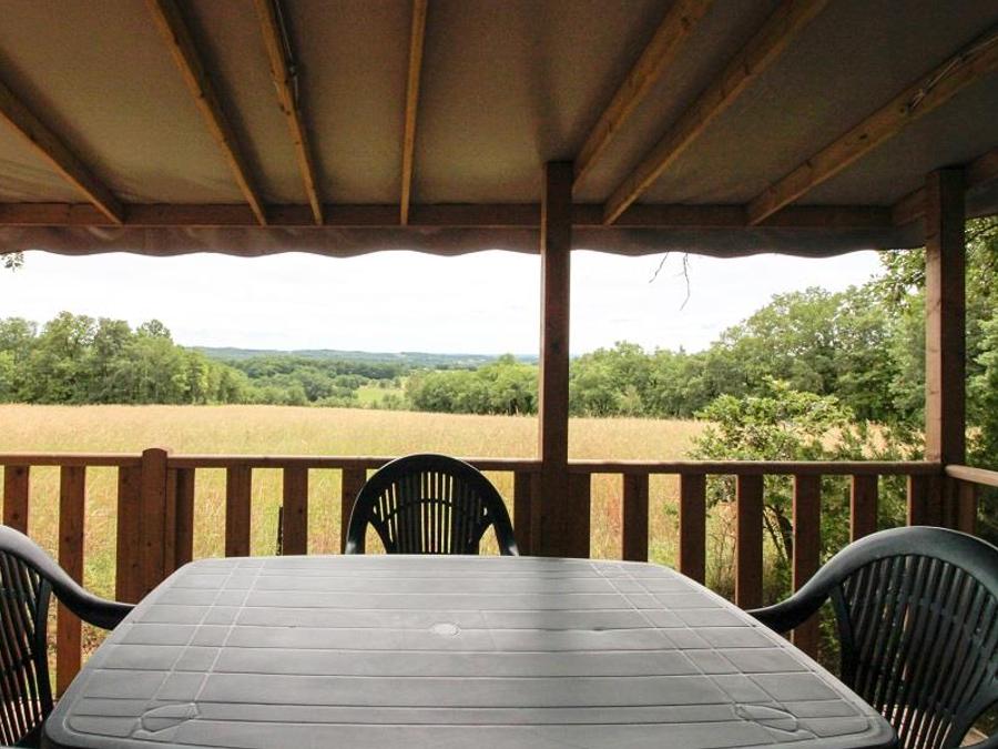 Mobilhome 6 personnes - Saint Cirq Lapopie - 3 chambres - Terrasse couverte 1