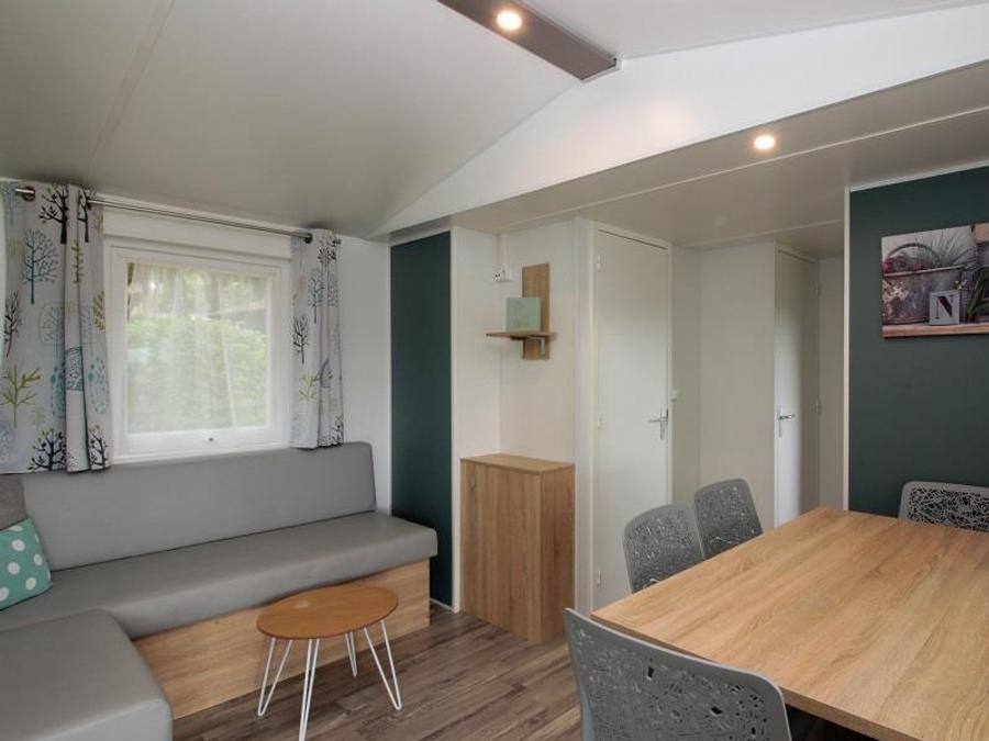 Mobilhome 6 personnes - Saint Cirq Lapopie - 3 chambres - Terrasse couverte 3