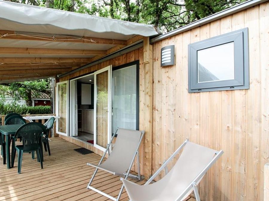 Mobilhome 6 personnes - Saint Cirq Lapopie - 3 chambres - Terrasse couverte 0