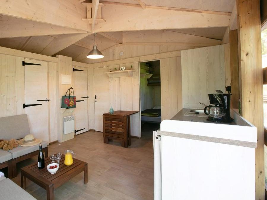 Chalet 5 personnes - Confort Sarlat - 2 chambres - terrasse non couverte 1