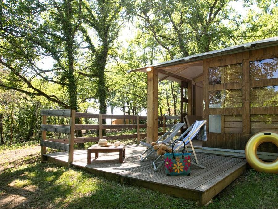 Chalet 5 personnes - Confort Sarlat - 2 chambres - terrasse non couverte 0