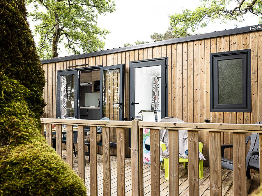 Mobilhome 4 personnes - Confort Rocamadour - TV - 2 chambres - terrasse couverte 1