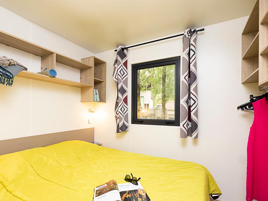 Mobilhome 4 personnes - Confort Rocamadour - TV - 2 chambres - terrasse couverte 4