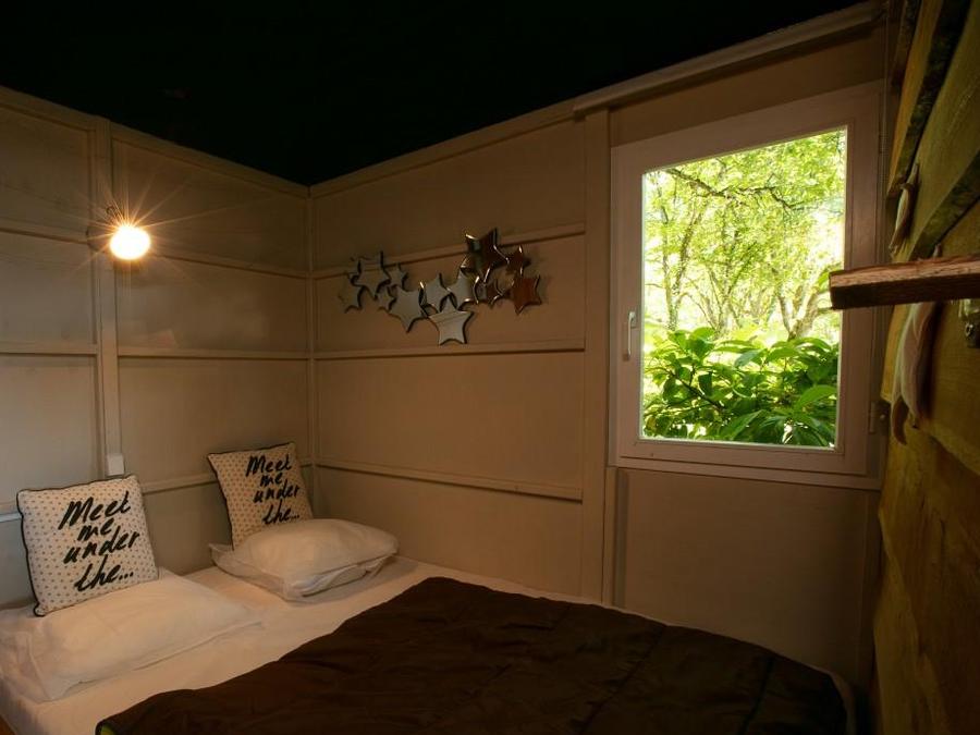 Chalet 5 personnes - Cabane Etoilée - sans sanitaires, sans chauffage - 2 chambres 2
