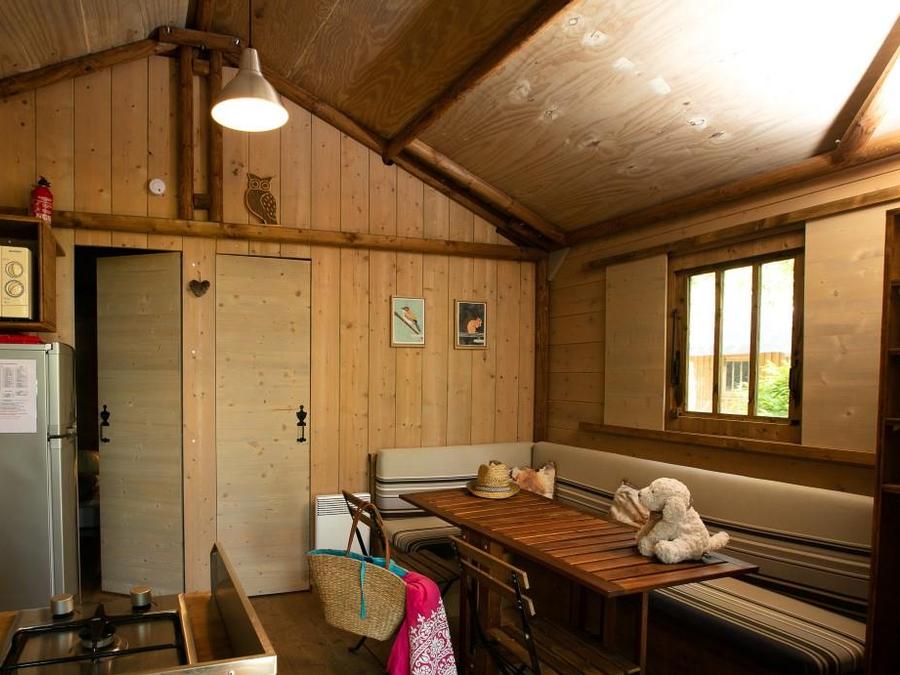 Hébergement 5 personnes - Cabane Perchée - 2 chambres 1