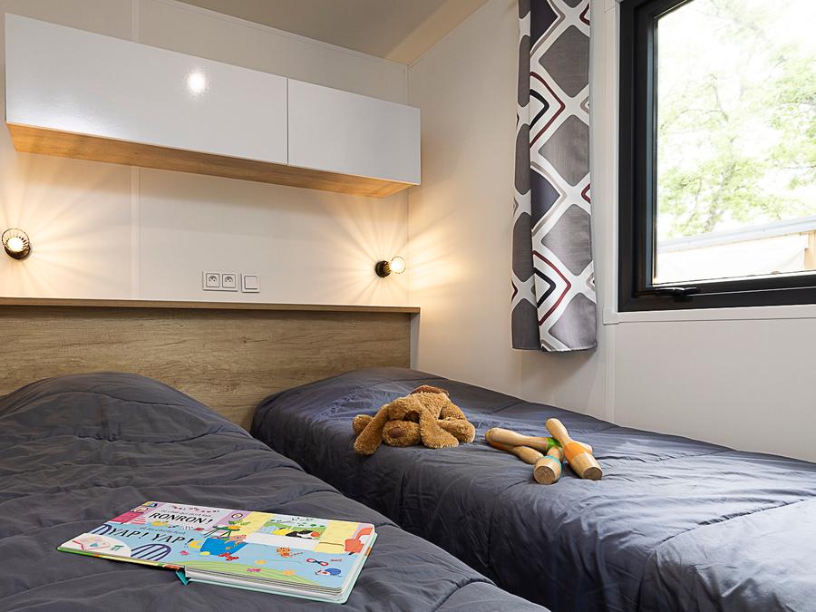 Mobilhome 5 personnes - Privilège Loupiac - 2 chambres - TV 5