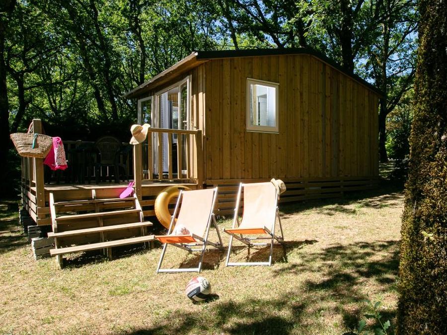 Chalet 5 personnes - Cottage Martel - 2 chambres - sans sanitaires, sans chauffage - terrasse non couverte 1