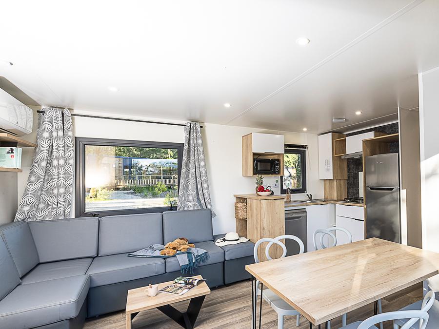 Mobilhome 8 personnes - Premium Lacave - 3 ch - TV - clim - LV - 2 SDB 3