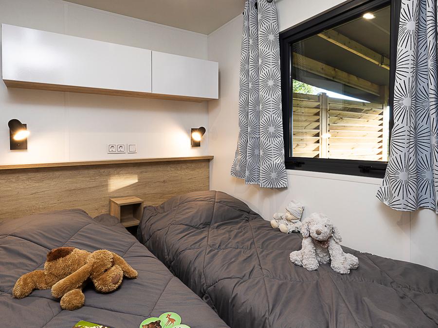 Mobilhome 8 personnes - Premium Lacave - (3 ch) - TV - clim - LV - 2 SDB 5