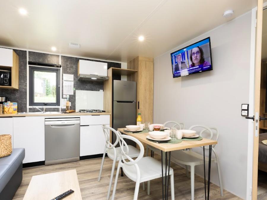 Mobilhome 4 personnes - Cottage Select TV LV Clim - 2 Ch / 2 Salles d'eau - 4 pers. 2