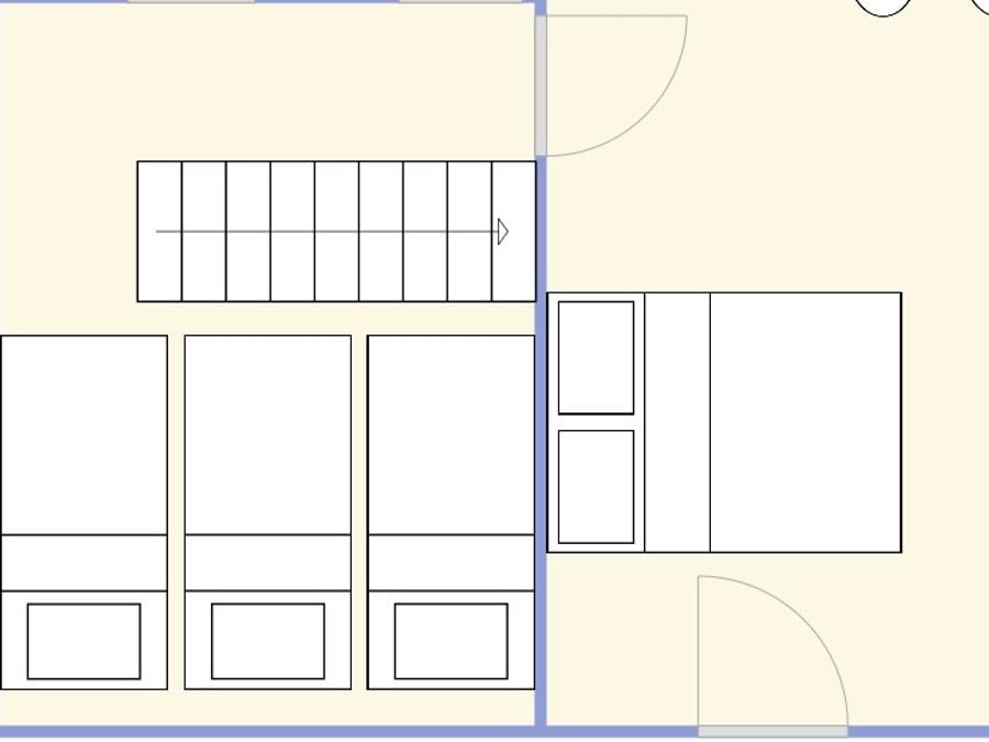 Gîte 5 personnes - 1 chambre 6