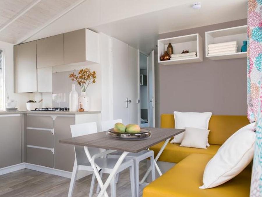 Mobilhome 2 personnes - Family - prix inclus pour 2 personnes, 4 personnes en options payante a réserver auprès du camping 1