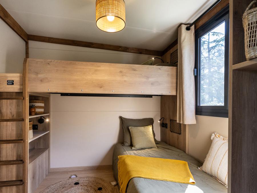 Chalet 2 personnes - SATORI - 2 Chambres - PRIX INCLUS 2 PERSONNES 6