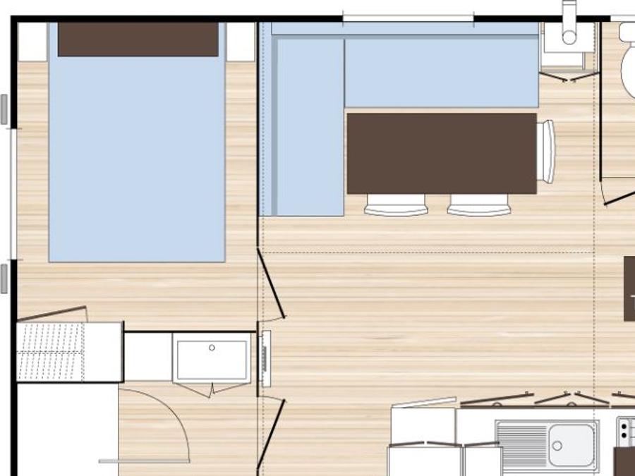 Mobilhome 6 personnes - Mobil home 6 pers 12