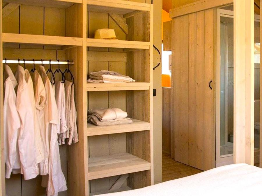 Tente en toile et en bois 4 personnes - Glamping Mar 4 pers 11