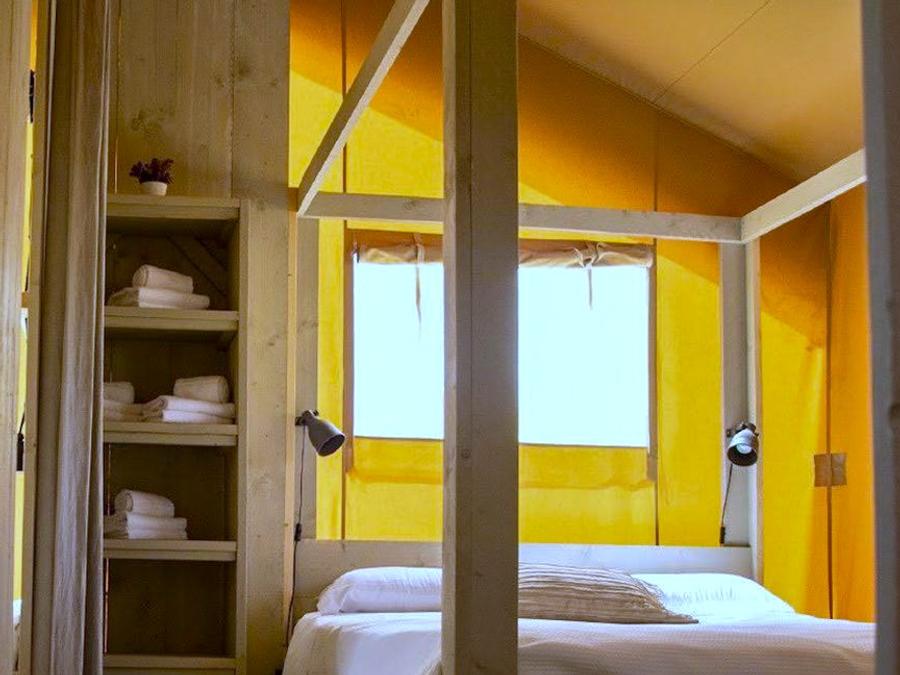 Tente en toile et en bois 4 personnes - Glamping Mar 4 pers 9