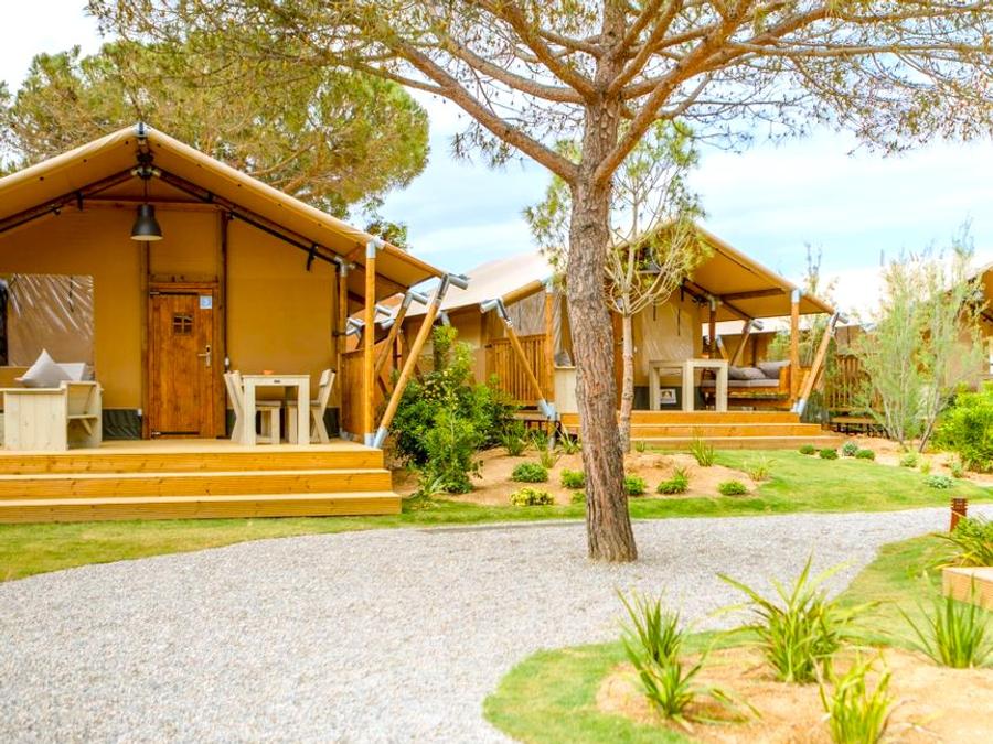 Tente en toile et en bois 4 personnes - Glamping Mar 4 pers 2