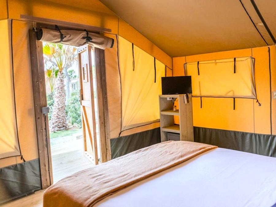 Tente en toile et en bois 2 personnes - Glamping Mar 2 pers 7