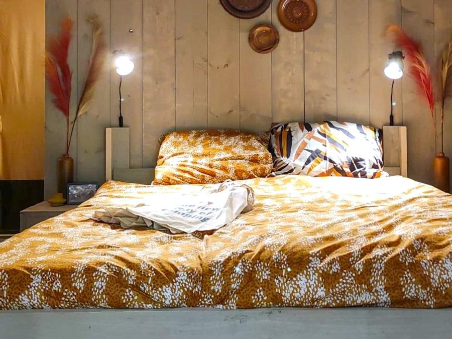 Tente en toile et en bois 2 personnes - Glamping Mar 2 pers 12