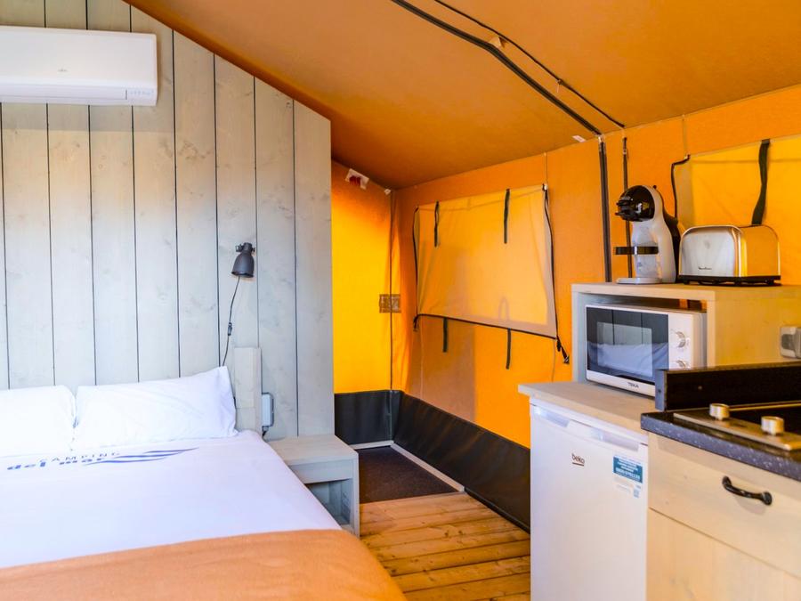 Tente en toile et en bois 2 personnes - Glamping Mar 2 pers 9