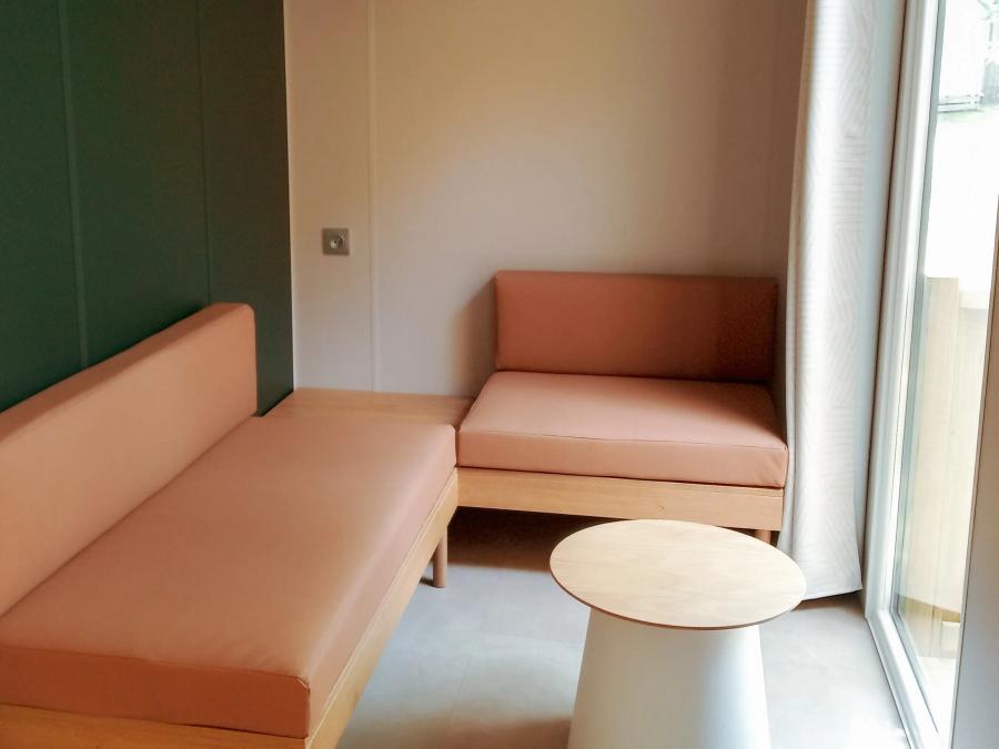 Mobilhome 12 personnes - Aqua Tribu 6 Chambres 12 Personnes Terrasse semi-couverte 1