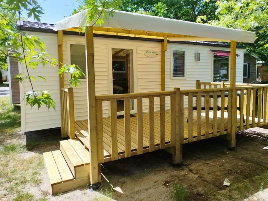 Mobilhome 6 personnes - Aqua 3 Chambres 6 Personnes Terrasse semi-couverte 0