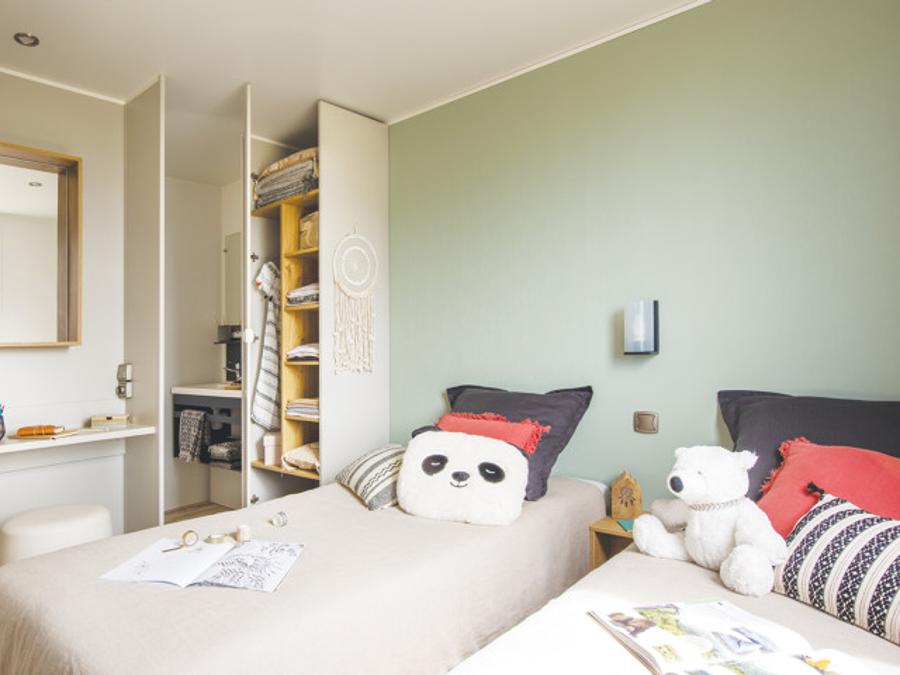 Mobilhome 4 personnes - Cottage Prestige 2 Chambres 2 SDB 5