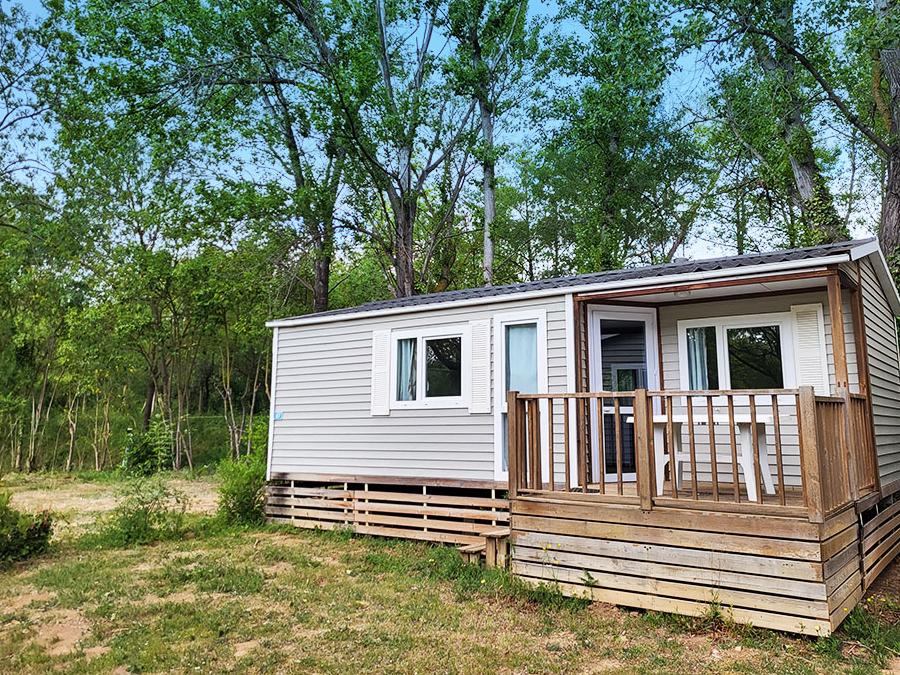 Mobilhome 4 personnes - MALIN 20m² - 2 chambres - climatisation - terrasse 1
