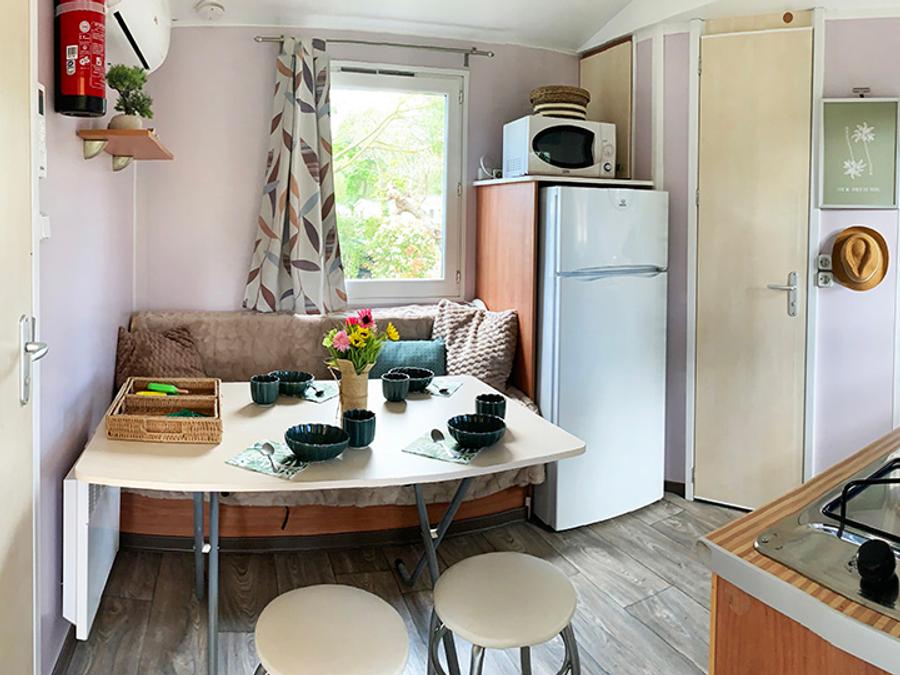 Mobilhome 4 personnes - MALIN 20m² - 2 chambres - climatisation - terrasse 5