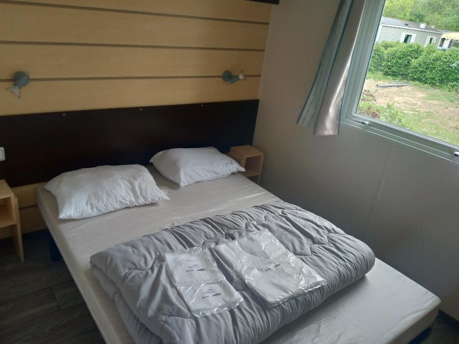 Mobilhome 6 personnes - WELCOME 32m² - 3 chambres - TV - climatisation - terrasse 7